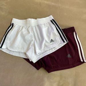 2  Adidas Running Shorts